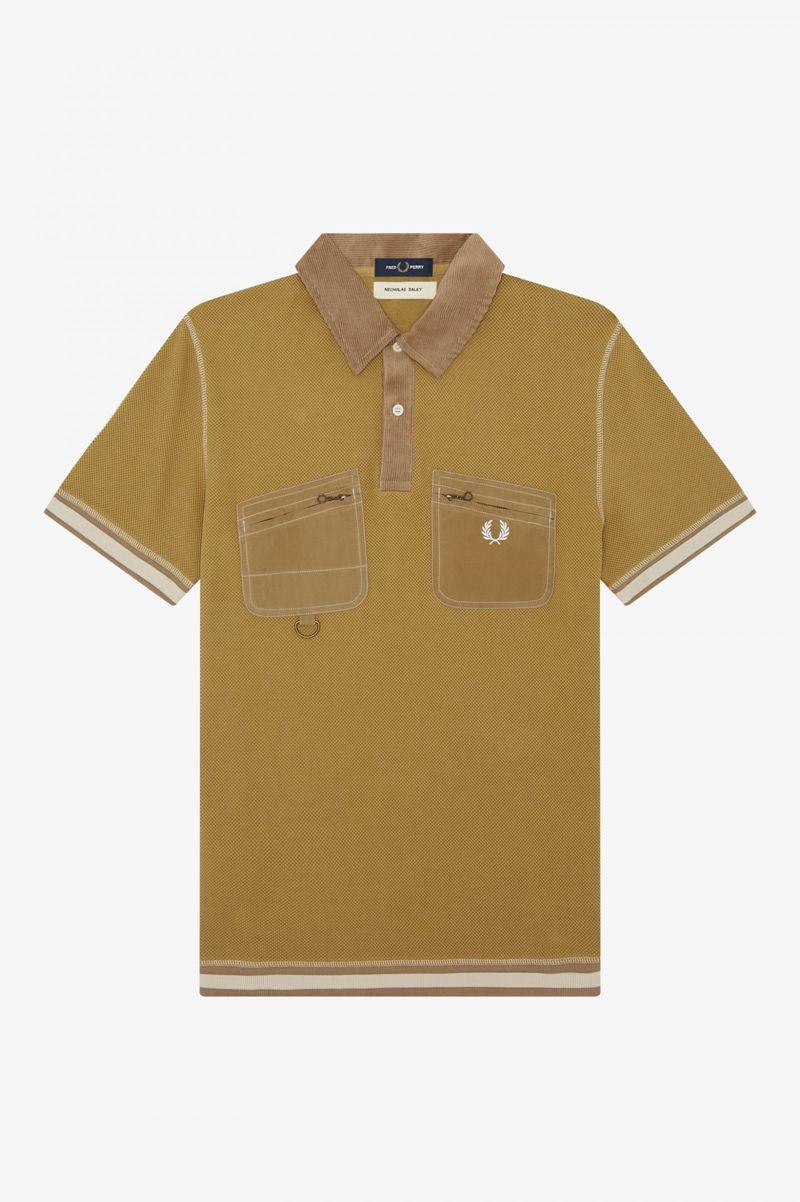 Brown Fred Perry SM3031 Men's Polo Shirts | PH 1480KORI